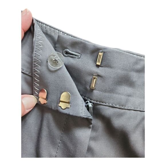 Annika Cutter & Buck Gray Lattice Print Golf Shorts Size 10 - Picture 4 of 8